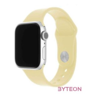 FIXED Szilikon Strap Set Apple Watch 38,40,41 mm, light Sárga