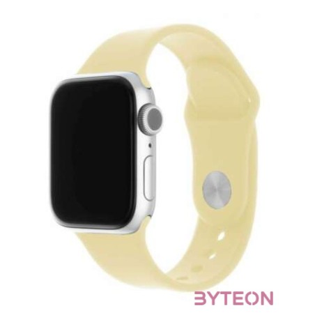 FIXED Szilikon Strap Set Apple Watch 38,40,41 mm, light Sárga
