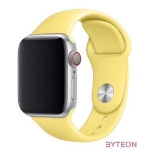 FIXED Szilikon Strap Set Apple Watch 38,40,41 mm, Sárga
