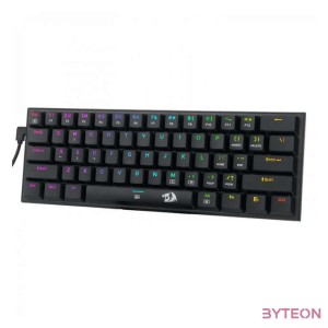 Redragon Anivia, wired mechanical keyboard,RGB, blue switch Black HU