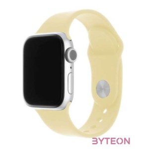 FIXED Szilikon Strap Set Apple Watch 38,40,41 mm, light Sárga