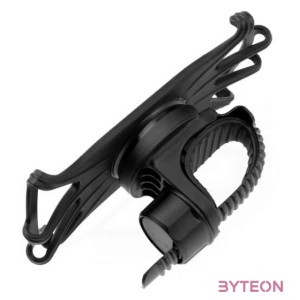 FIXED Bikee 2 szilikon telefontartó kerékpárra, fekete