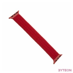 FIXED kötött nylon szíj Apple Watch 38,40mm, L méret, piros