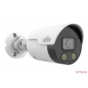 Uniview Easystar 2MP ColorHunter csőkamera, 2.8mm fix objektívvel, mikrofonnal és hangszóróval