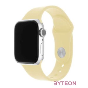 FIXED Szilikon Strap Set Apple Watch 38,40,41 mm, light Sárga
