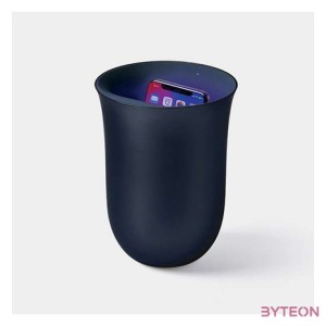 Lexon Oblio 10W Wireless charging station with built-in UV sanitizer Dark Blue