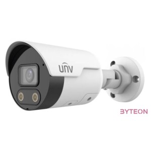 Uniview Easystar 2MP ColorHunter csőkamera, 2.8mm fix objektívvel, mikrofonnal és hangszóróval