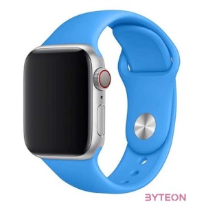 FIXED Szilikon Strap Set Apple Watch 42,44,45 mm, deep Kék