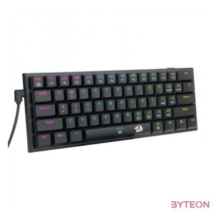 Redragon Anivia, wired mechanical keyboard,RGB, blue switch Black HU