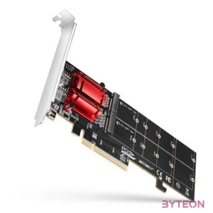 AXAGON PCEM2-ND PCIE 2X NVME M.2 Adapter