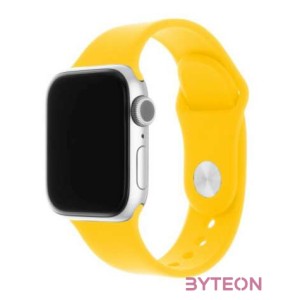 FIXED Szilikon Strap Set Apple Watch 38,40,41 mm, Sárga