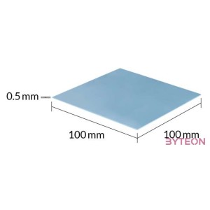 Arctic TP-3 100x100x0,5mm Hővezető lap (1lap,csomag)