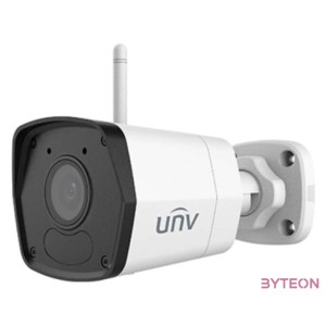 Uniview Easy 2MP WIFI csőkamera, 4mm fix objektívvel, mikrofonnal