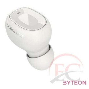 BOROFONE BC28W Shiny Mini Bluetooth Headset White