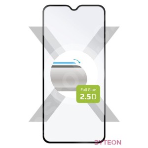 FIXED teljes kijelzős üvegfólia Xiaomi Redmi Note 8T telefonhoz, fekete