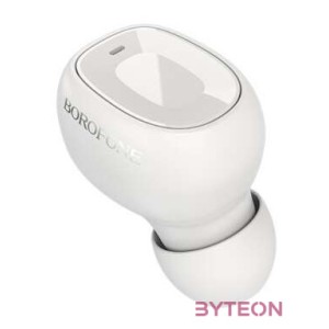 BOROFONE BC28W Shiny Mini Bluetooth Headset White
