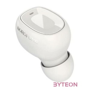 BOROFONE BC28W Shiny Mini Bluetooth Headset White
