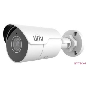 Uniview Easystar 4MP Starlight csőkamera, 2.8mm fix objektívvel, mikrofonnal