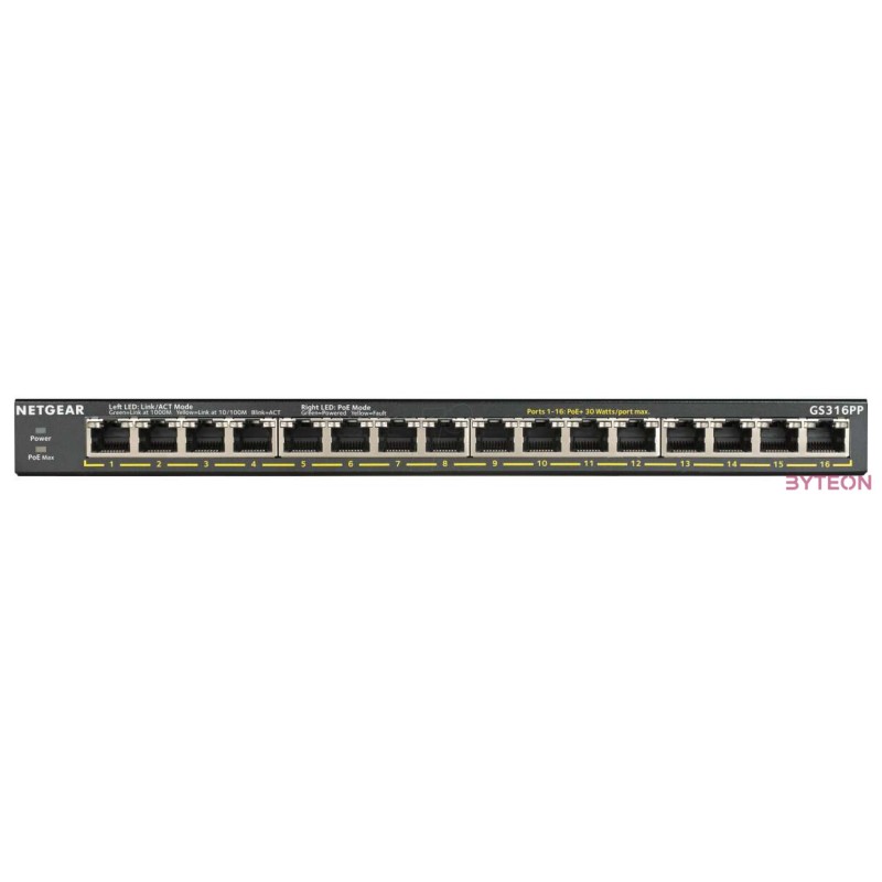 16-P. GB POE UNMGD SWITCH 183W FLEXPOE