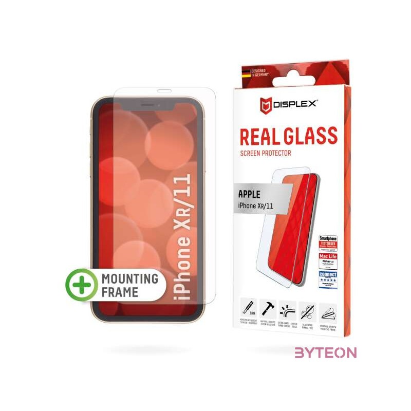 DISPLEX REAL GLASS CLEAR F, APPLE IPHONE XR,11