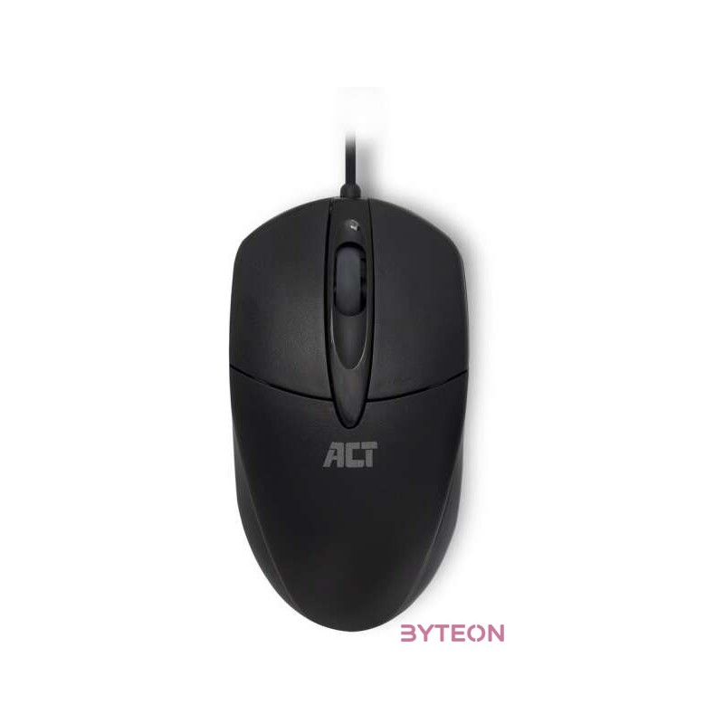 ACT Wired Optical Mouse 1000 DPI Black