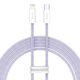 Baseus Dynamic 2 Series USB-C-Lightning kábel 20W, 2m (Lila)