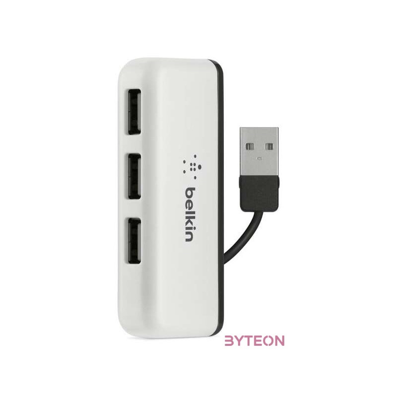 USB 2.0 4-PORT TRAVEL HUB .