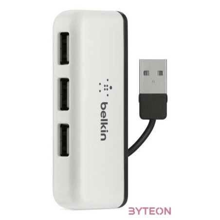 USB 2.0 4-PORT TRAVEL HUB .