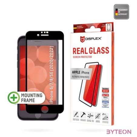 DISPLEX REAL GLASS FC F, APPLE IPHONE 6,7,8,SE (20,22)
