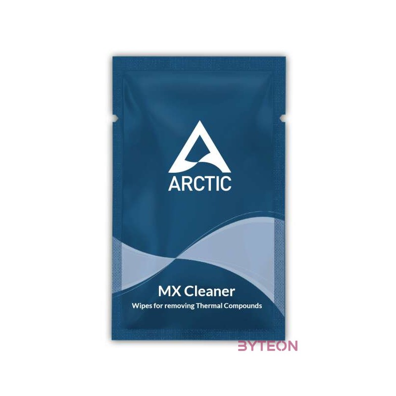 Arctic MX Cleaner Wipes for removing thermal compounds (box of 40 bags)