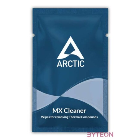 Arctic MX Cleaner Wipes for removing thermal compounds (box of 40 bags)