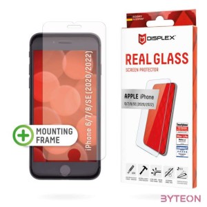 DISPLEX REAL GLASS CLEAR F, APPLE IPHONE 6,7,8,SE (20,22)