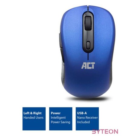 ACT AC5140 Wireless Mouse Blue