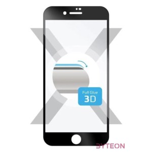 FIXED teljes kijelzős üvegfólia Apple iPhone 6,6S,7,8,SE (2020) telefonokhoz, fekete