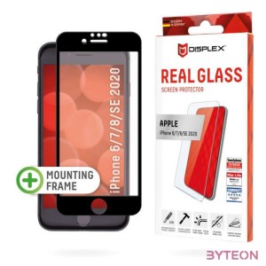 DISPLEX REAL GLASS FC F, APPLE IPHONE 6,7,8,SE (20,22)