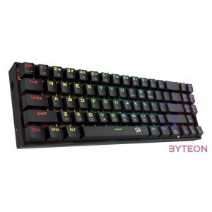 Redragon Deimos, Wired  Wireless Mechanical keyboard, RGB, blue switch Black HU