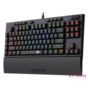 Redragon Vishnu RGB Wireless,Wired Red Mechanical Gaming Keyboard Black HU
