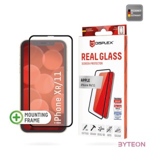 DISPLEX REAL GLASS FULL COVER F, APPLE IPHONE XR,11