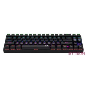Redragon Deimos, Wired  Wireless Mechanical keyboard, RGB, blue switch Black HU