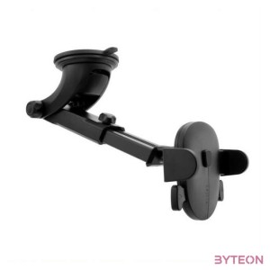 FIXED Click XL autós telefontartó szélvédőre vagy műszerfalra, fekete