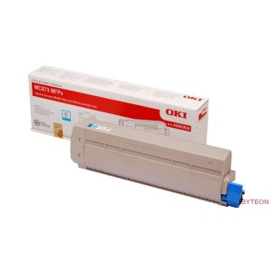 OKI 45862816 (MC873) - Ciánkék, nagy kapacitású