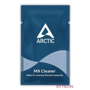 Arctic MX Cleaner Wipes for removing thermal compounds (box of 40 bags)