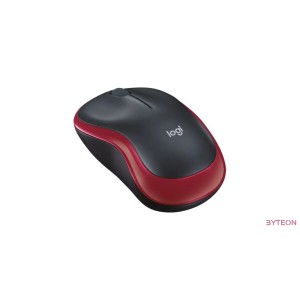 Logitech M185 Optical [Vez.nélküli] - Piros