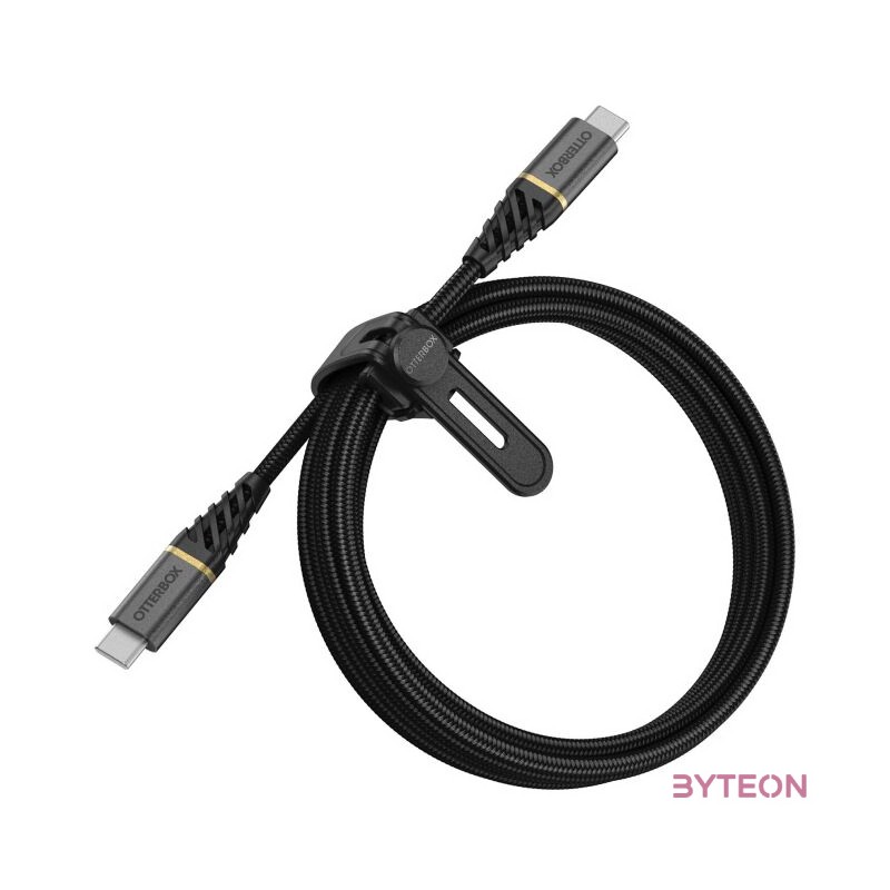 OTTERBOX PREMIUM CABLE USB CC 2M USBPD BLACK