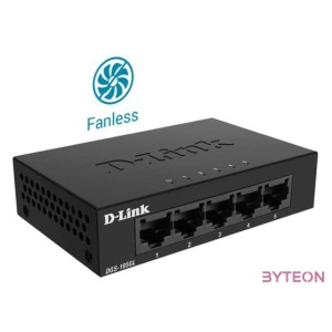D-LINK SWITCH 5 PORT GIGABIT