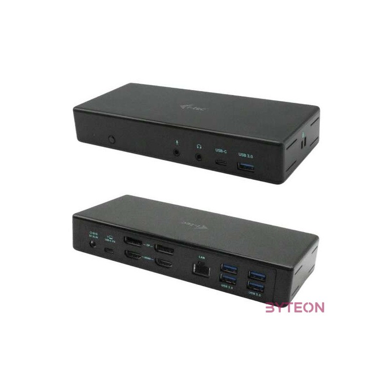 I-TEC USB-C QUATTRO DISPLAY DOCKING STATION WITH POWER DELIV