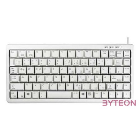 CHERRY G84-4100 COMPACT KEYBOAR UK LAYOUT WHITE