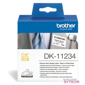 DK-11234 NAME BADGE LABELS 260 ST,ROLL 60X86 F, QL-SERIES