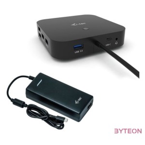 I-TEC USB-C DUAL DISP DOCKINGEU STATION 100W  CHARGER-C112W