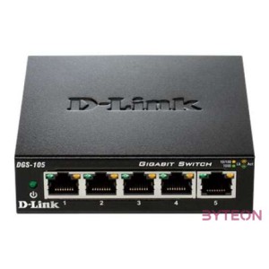 D-LINK SWITCH 5 PORT GIGABIT